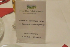 VFA Helfertreffen Rosenheim November 2019